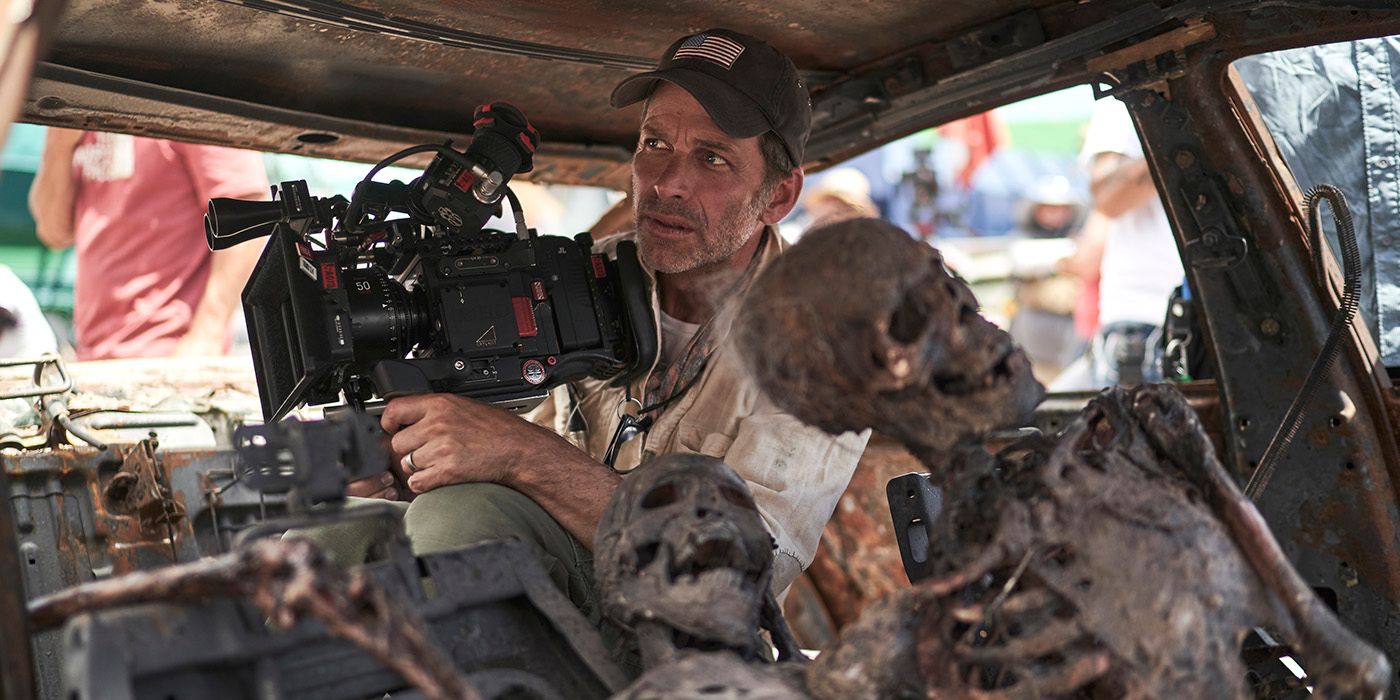 Zack Snyder Filming Army of the Dead.
