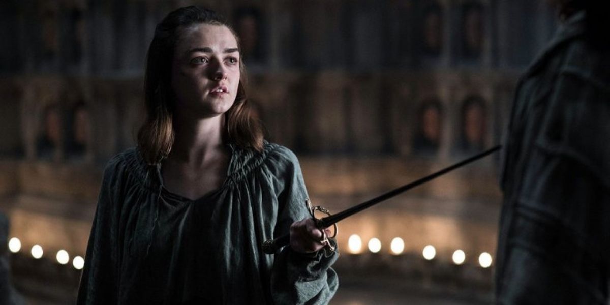 Arya reclaims her identity and leaves the House of Black and White