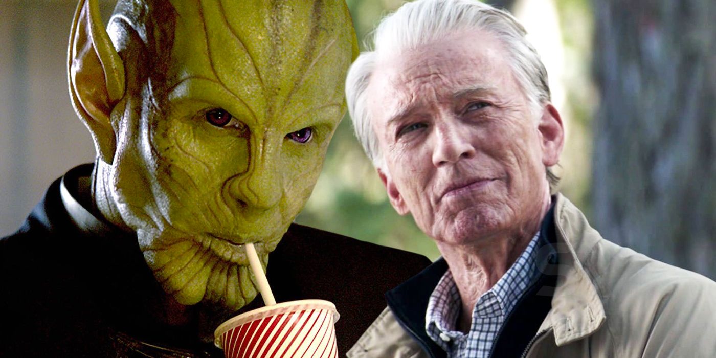 Avengers Endgame theory old Captain America is a skrull