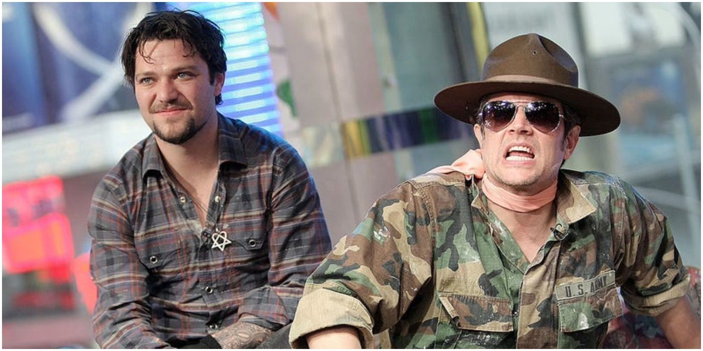 Bam and Johnny Knoxville