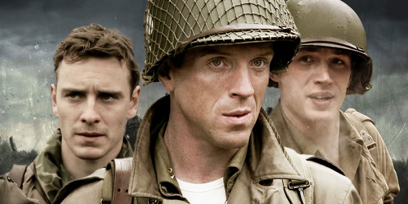 Band of Brothers Michael Fassbender Damian Lewis Tom Hardy