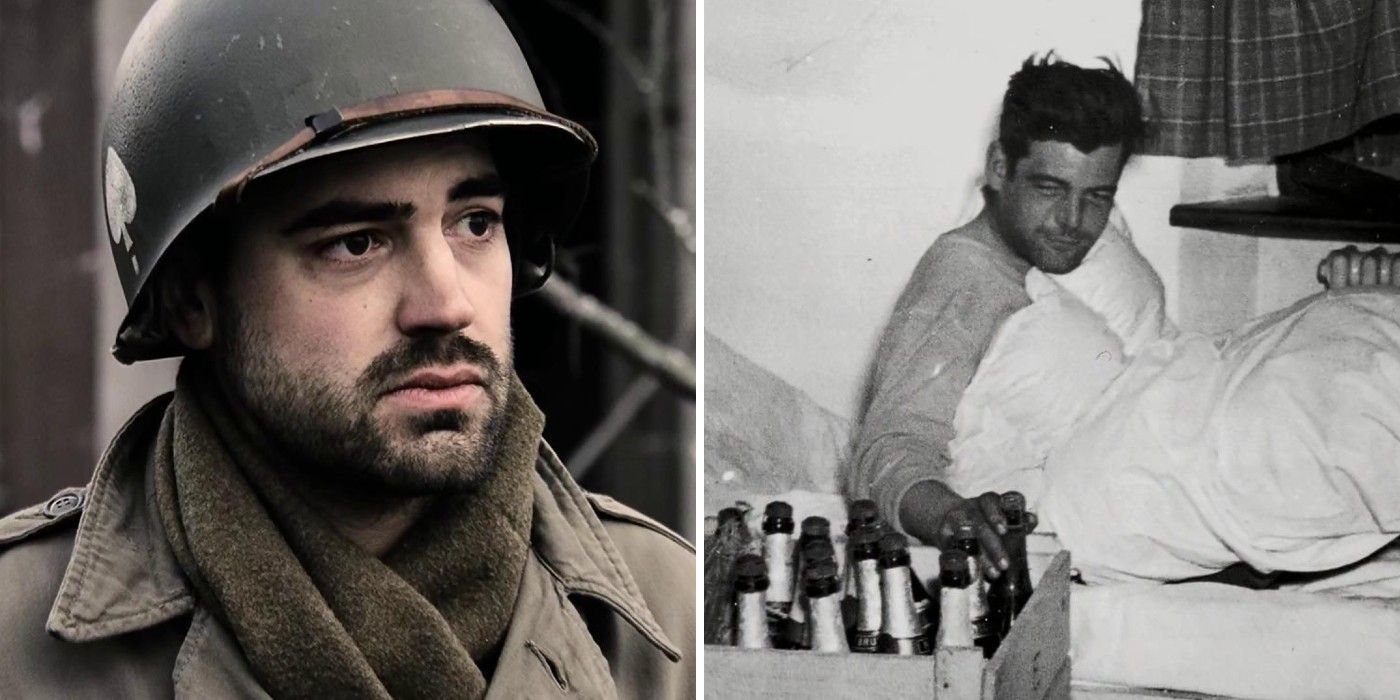 Band of Brothers Ron Livingston Lewis Nixon