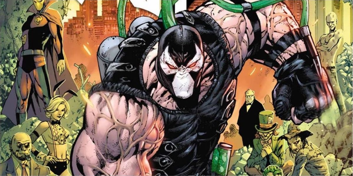 Bane stands triumphant over Batman In city of Bane