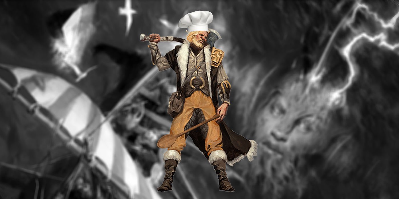 A chef character in D&amp;D
