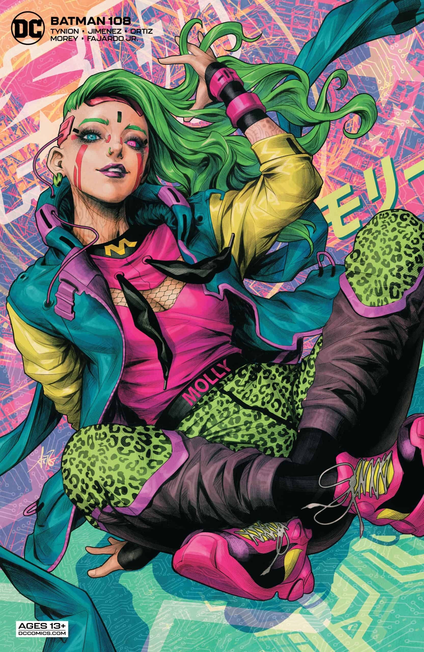Batman 108 preview variant cover miracle molly