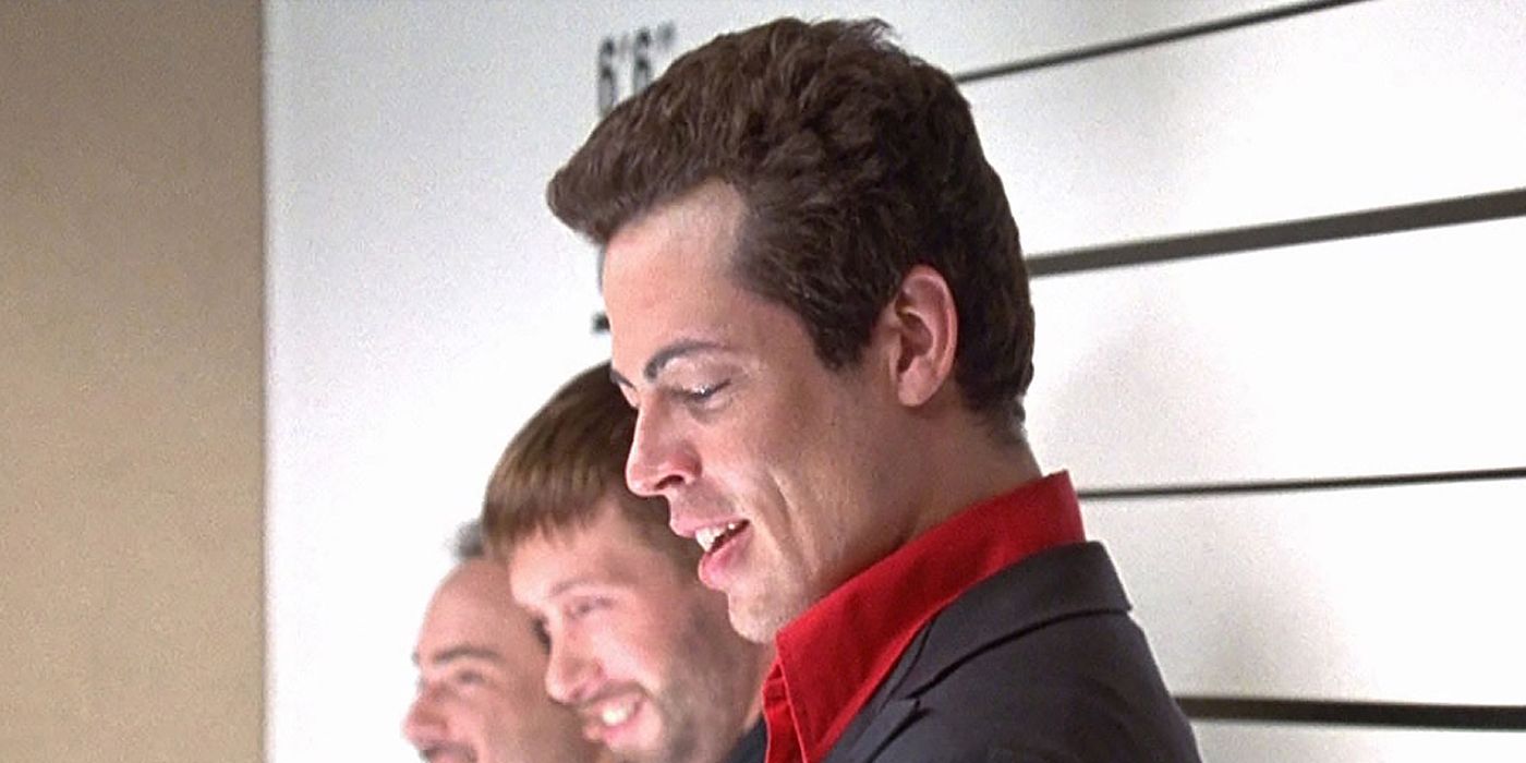 Benicio del Toro, Stephen Baldwin and Kevin Pollak in The Usual Suspects