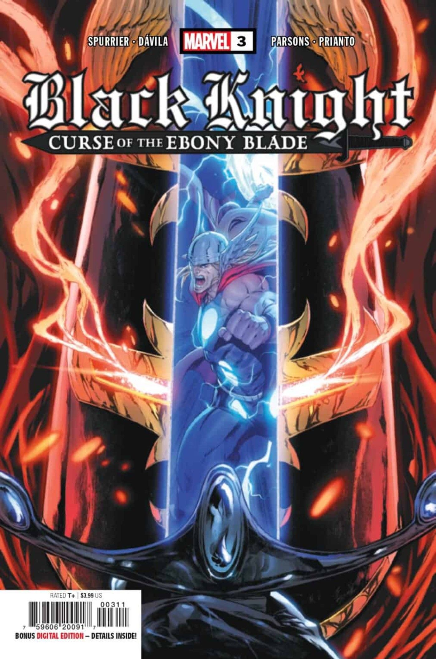 Black Knight Curse of the Ebony Blade preview cover (1)