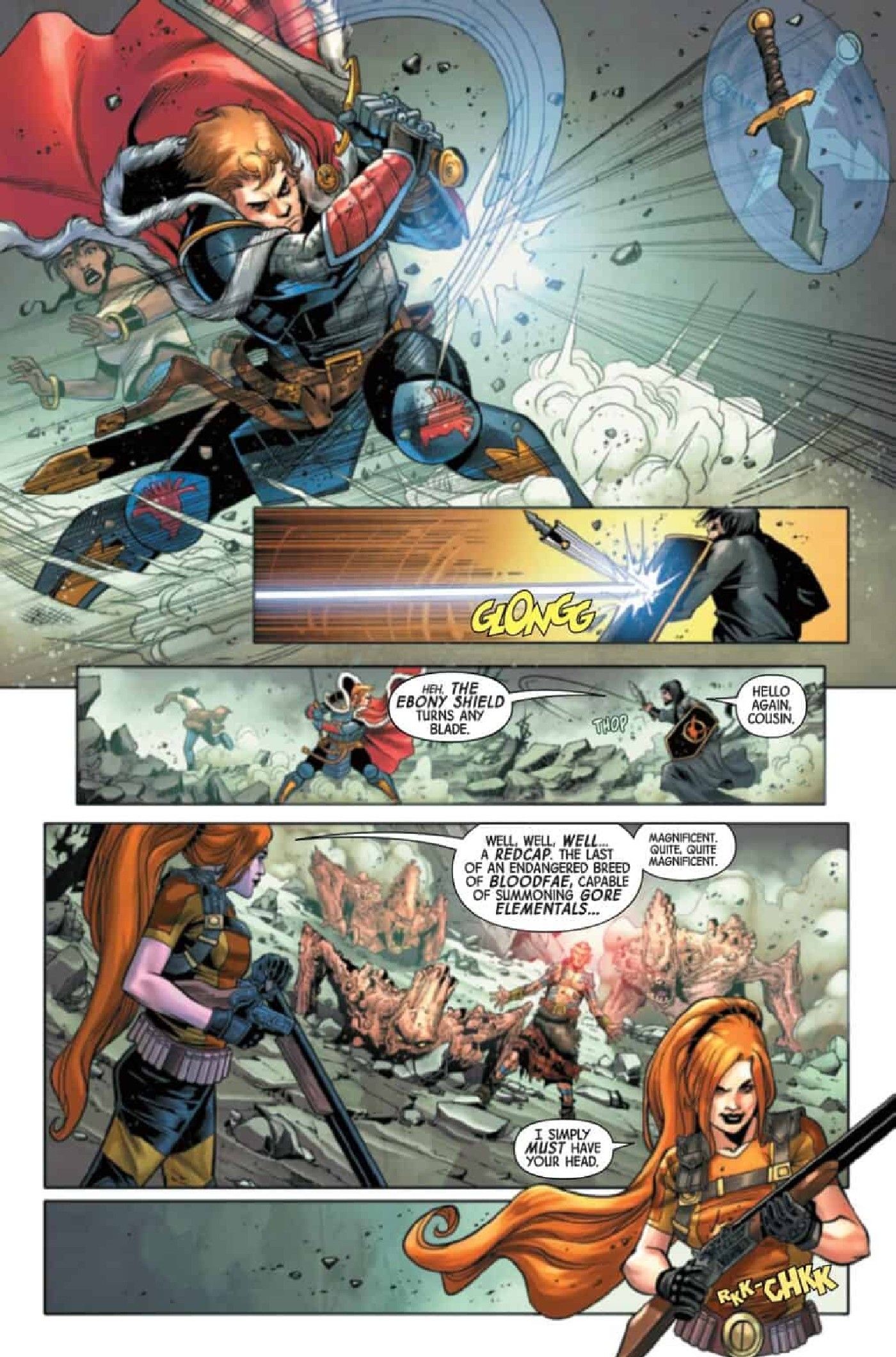 Black Knight Curse of the Ebony Blade preview page 4