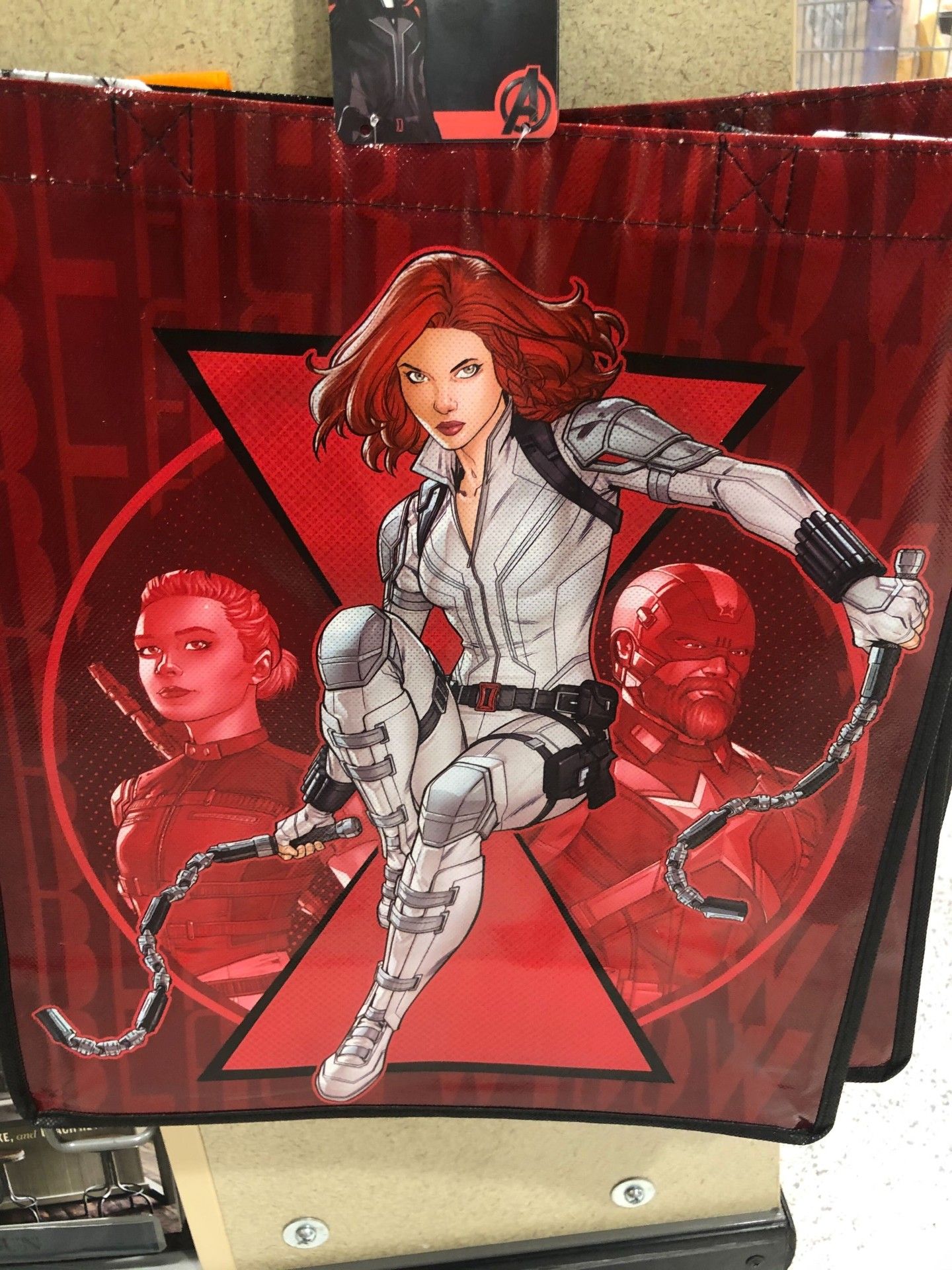 Black Widow tote bag Natasha new weapons