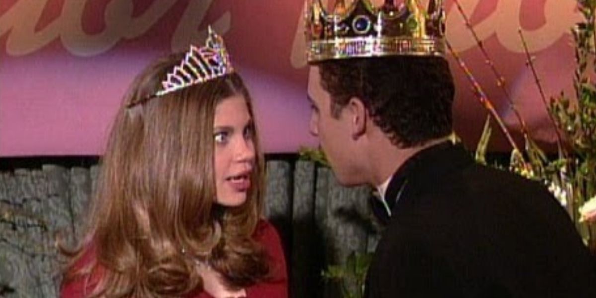 Topanga and Cory crowned King and Queen at prom