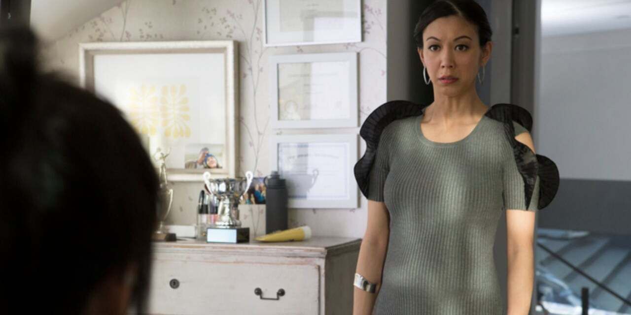 Brittany Ishibashi glares forebodingly