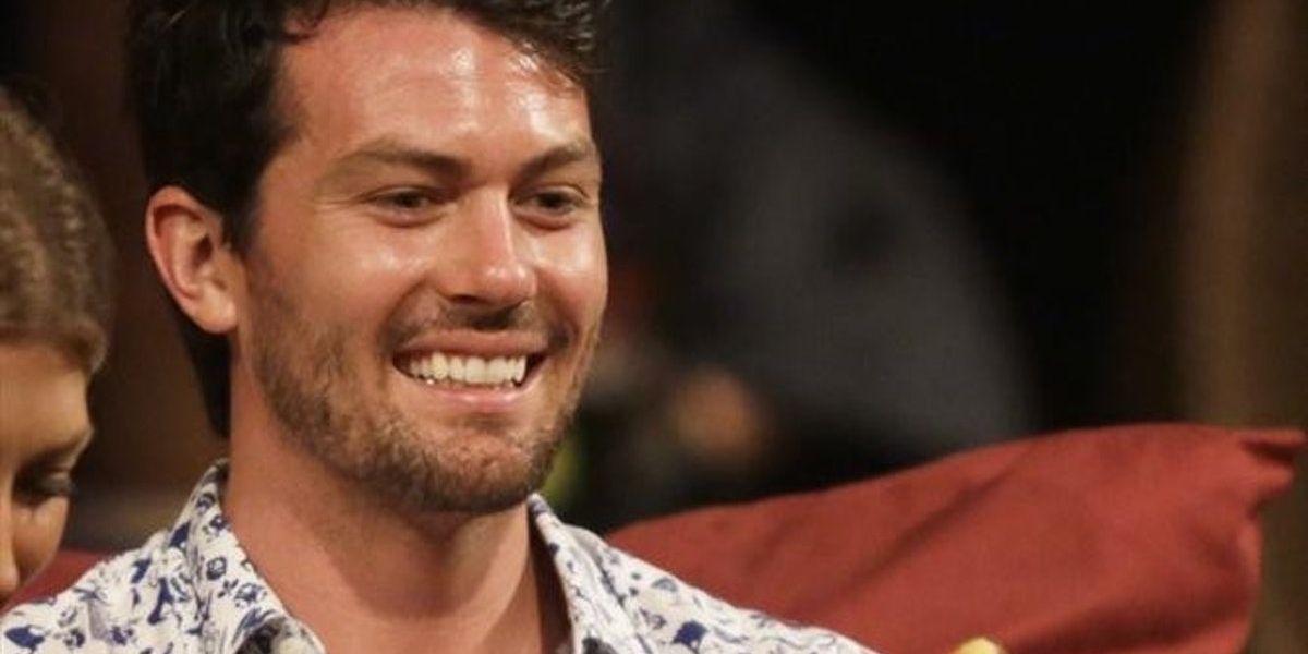 Brooks Forester smiling in The Bachelorette