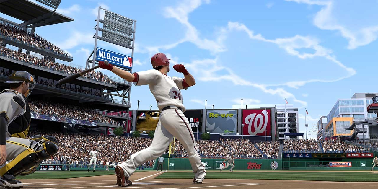 Bryce Harper homers in MLB 13: The Show