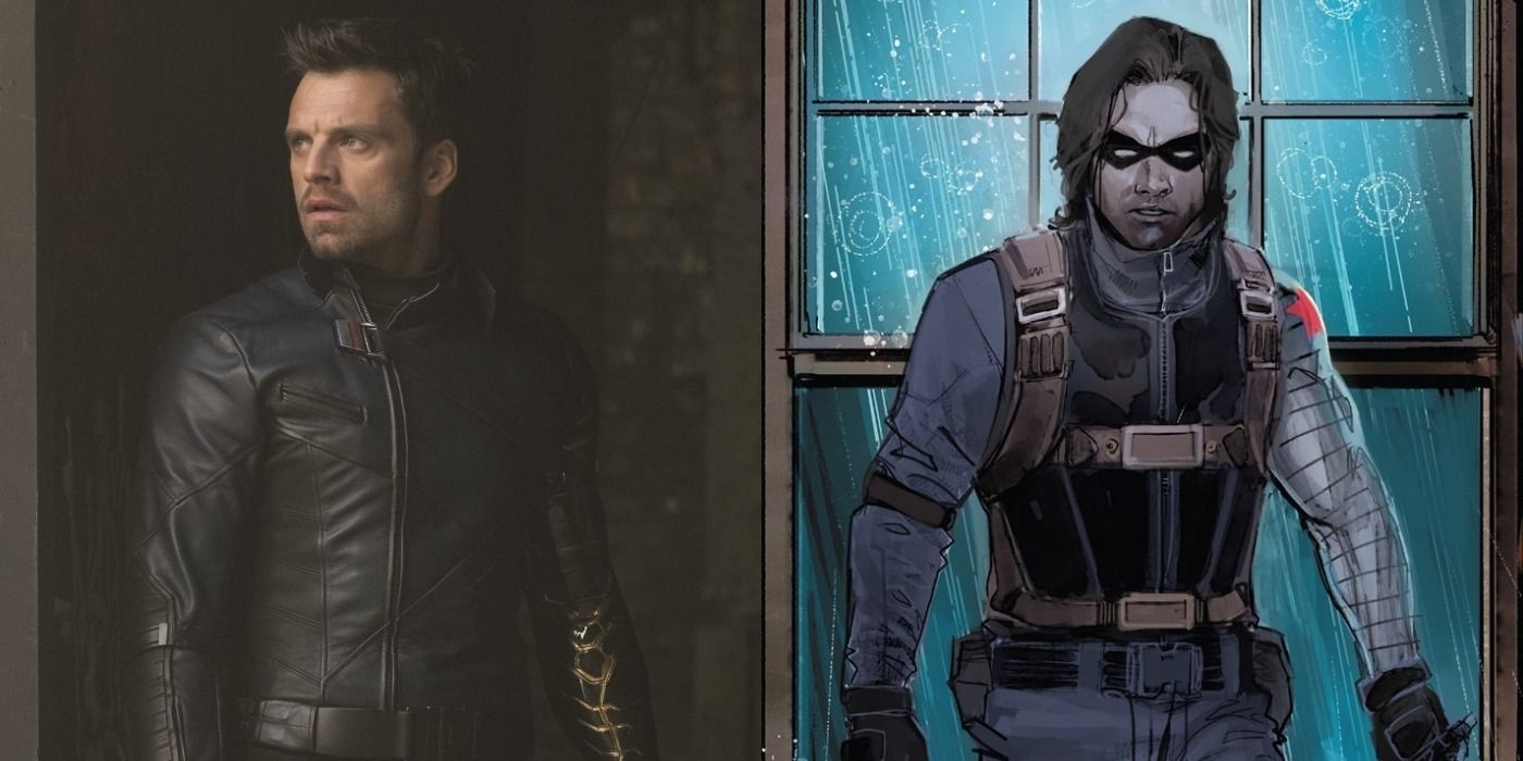 Bucky Barnes From The MCU And Bucky Barnes From The Comics