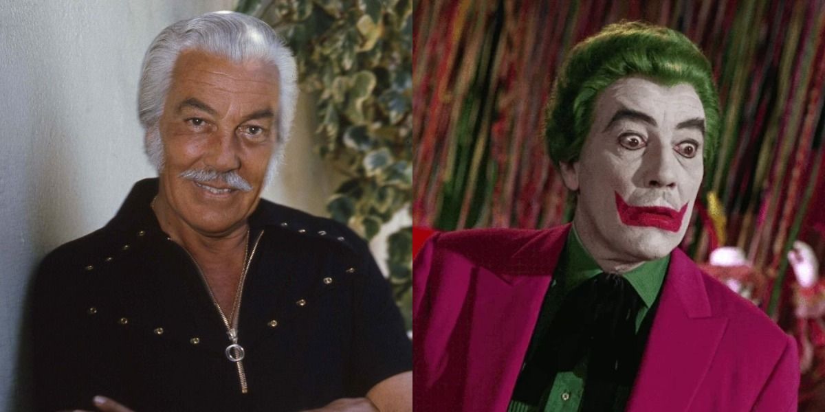 Actor Caesar Romero and his version of The Joker.