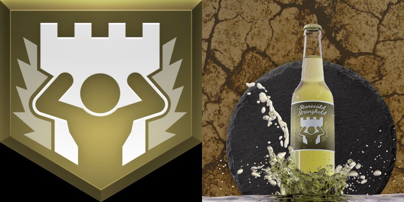 Stonecold Stronghold symbol and the bottle