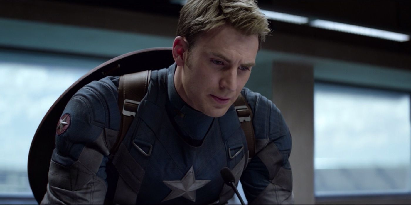 Steve in Captain America: The Winter Soldier