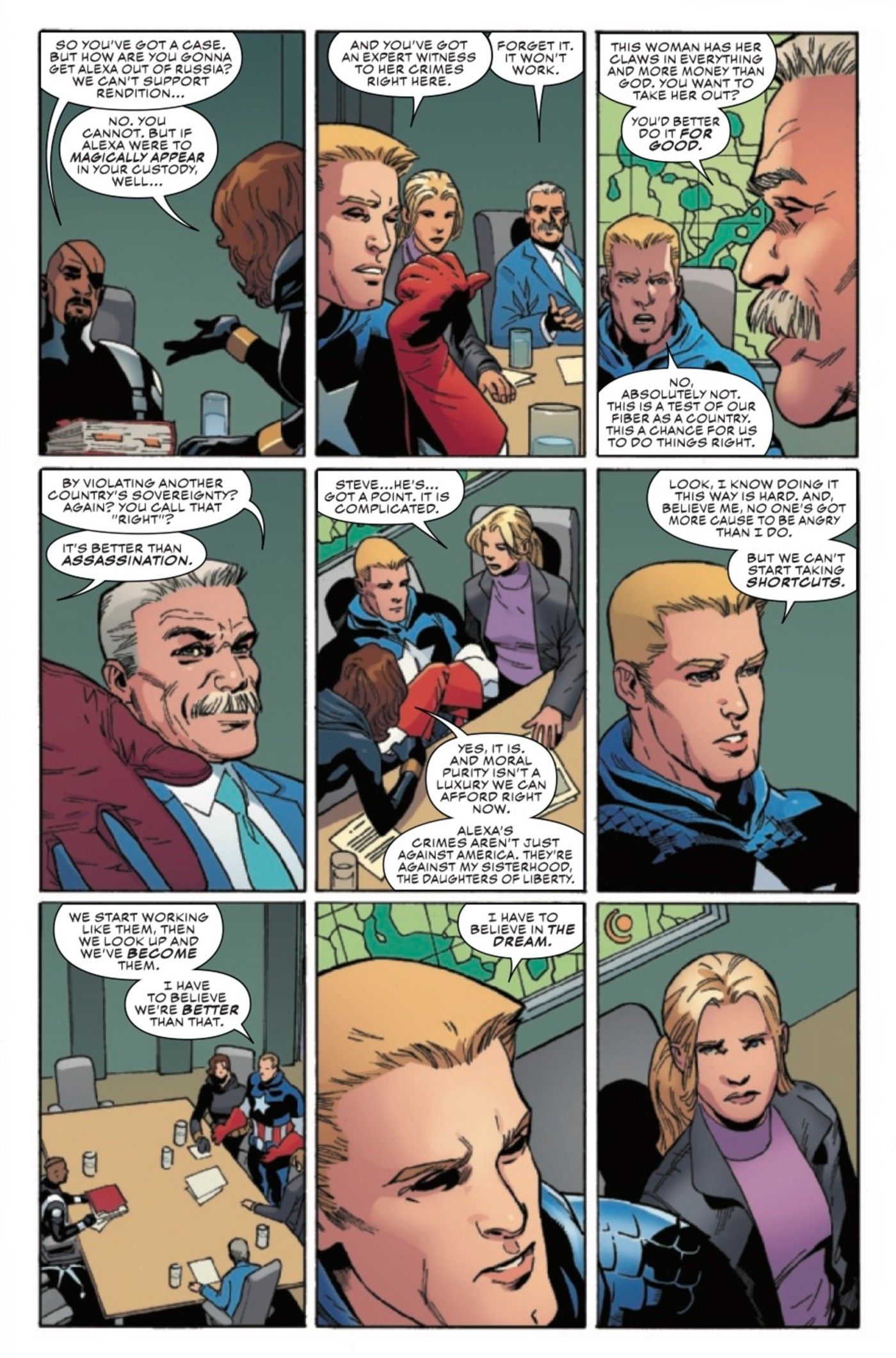 Captain America 29 preview page 1 (2)