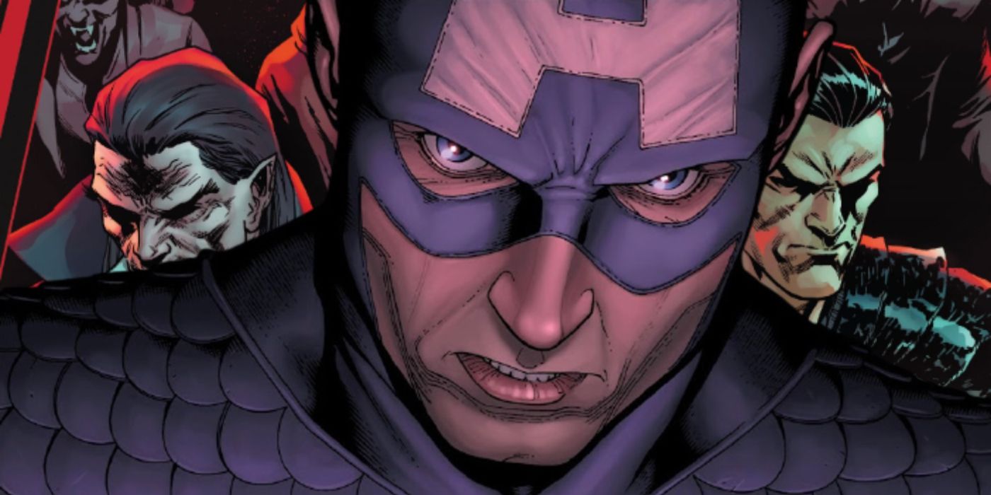 Captain America Avengers Nightmare Vampire Composite