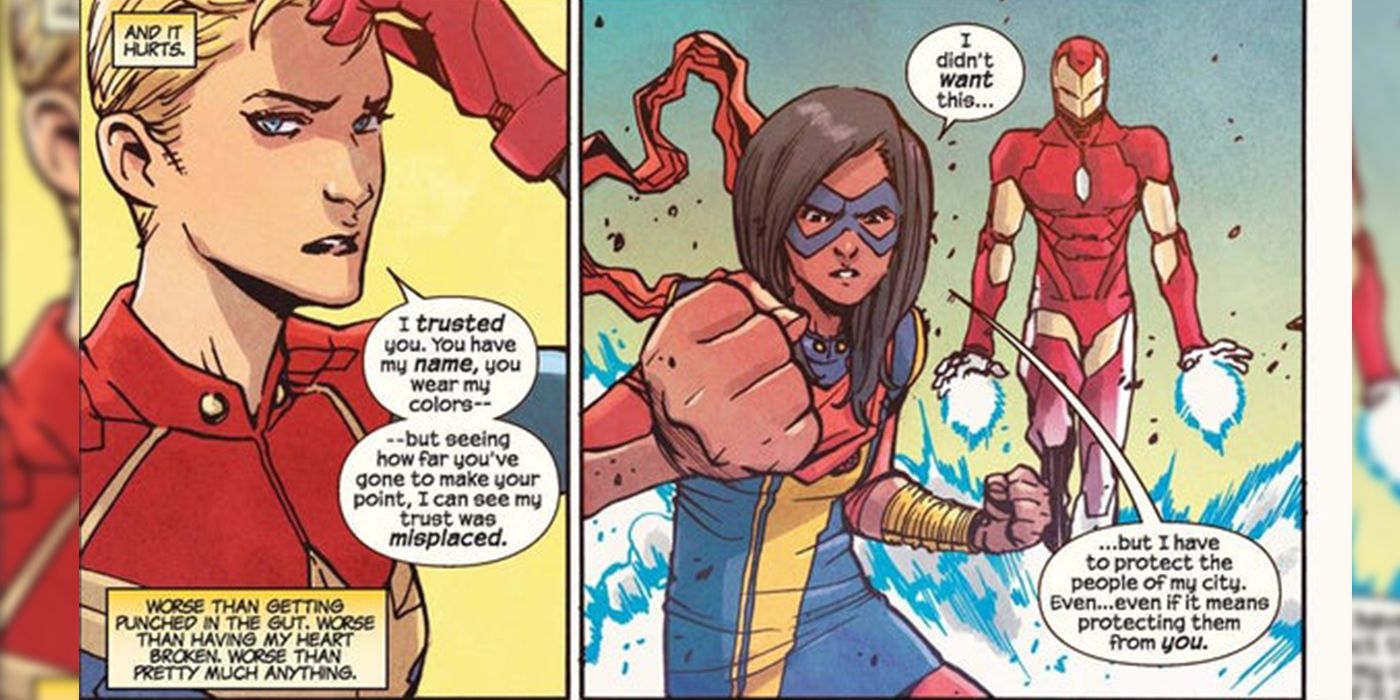 Captain Marvel’s Greatest Mistake Led to Ms. Marvel’s Betrayal