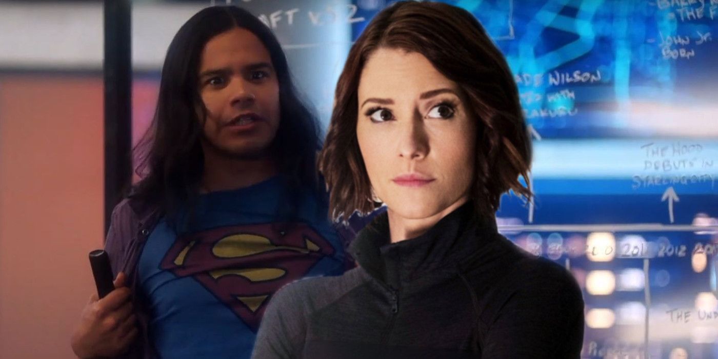 Carlos Valdes as Cisco Ramon Superman Tshirt The Flash Chyler Leigh as Alex Danvers Supergirl