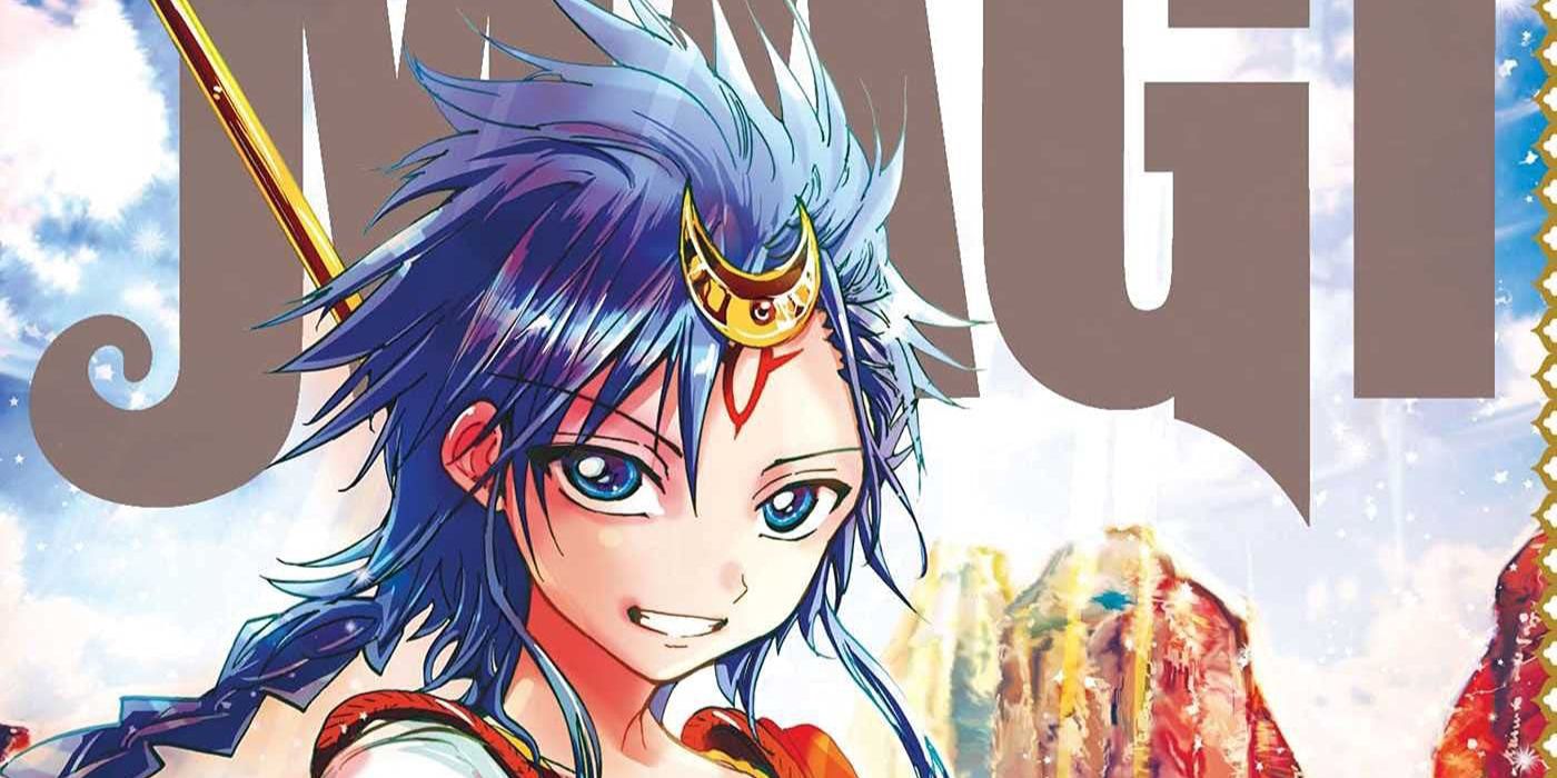 Cover art from Magi The Labyrinth of Magic