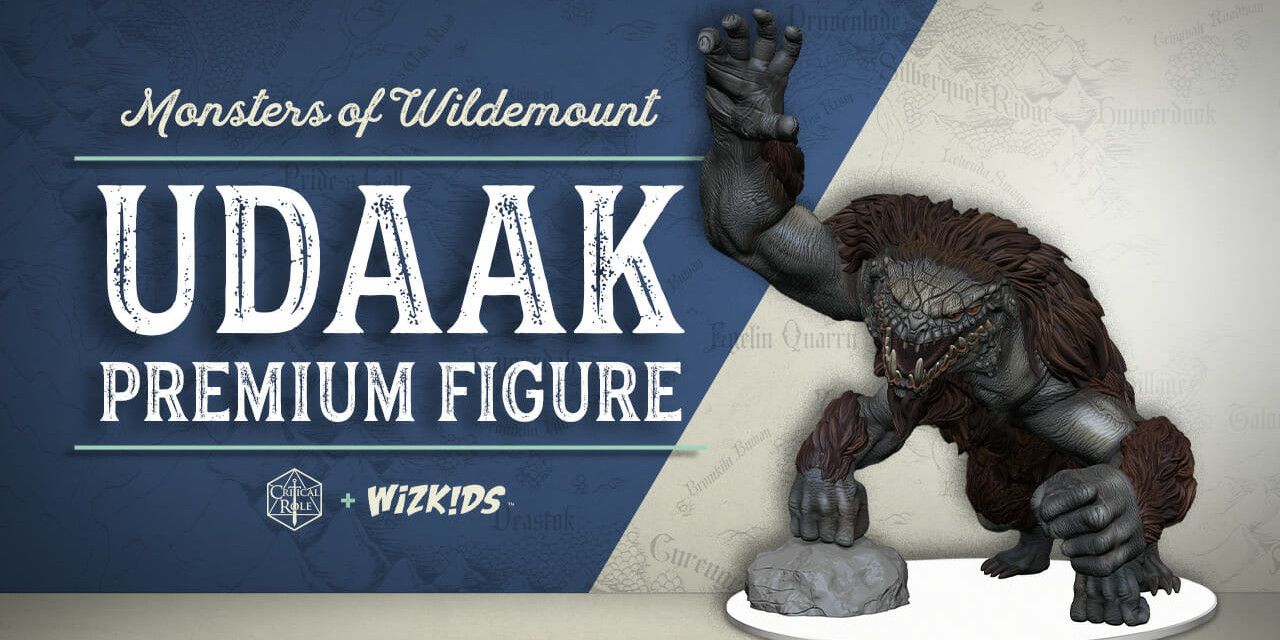 Figure of Udaak from WizKids