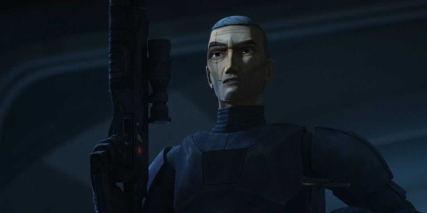 Crosshair debuts his new Imperak elite trooper armor in Star Wars The Bad Batch