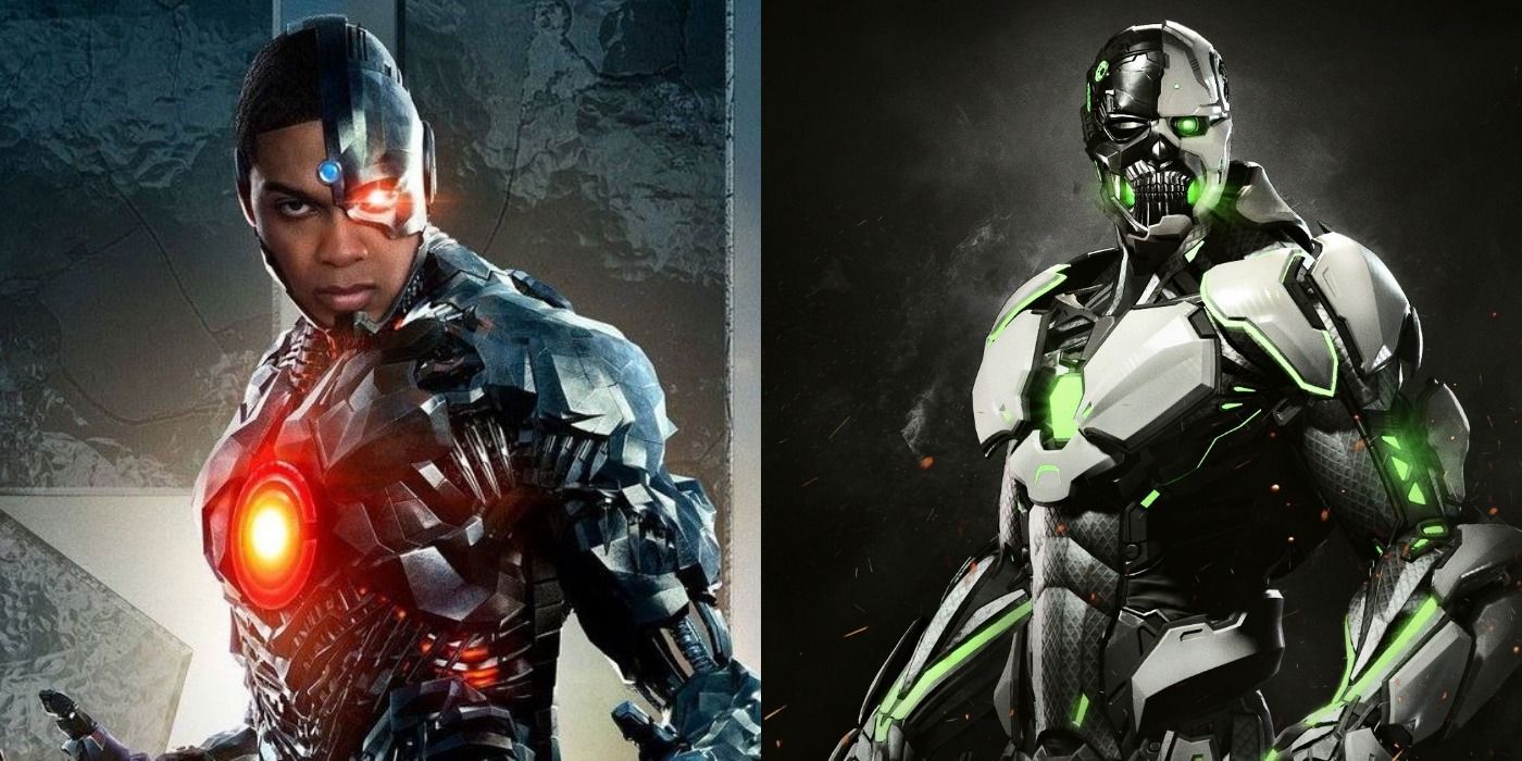 Ray Fisher as Cyborg and his arch-enemy, Grid