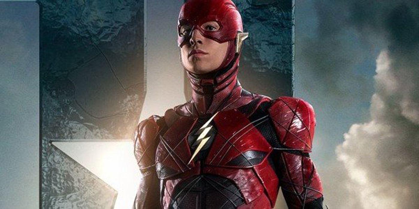 Ezra Miller&rsquo;s Flash from the Justice League poster