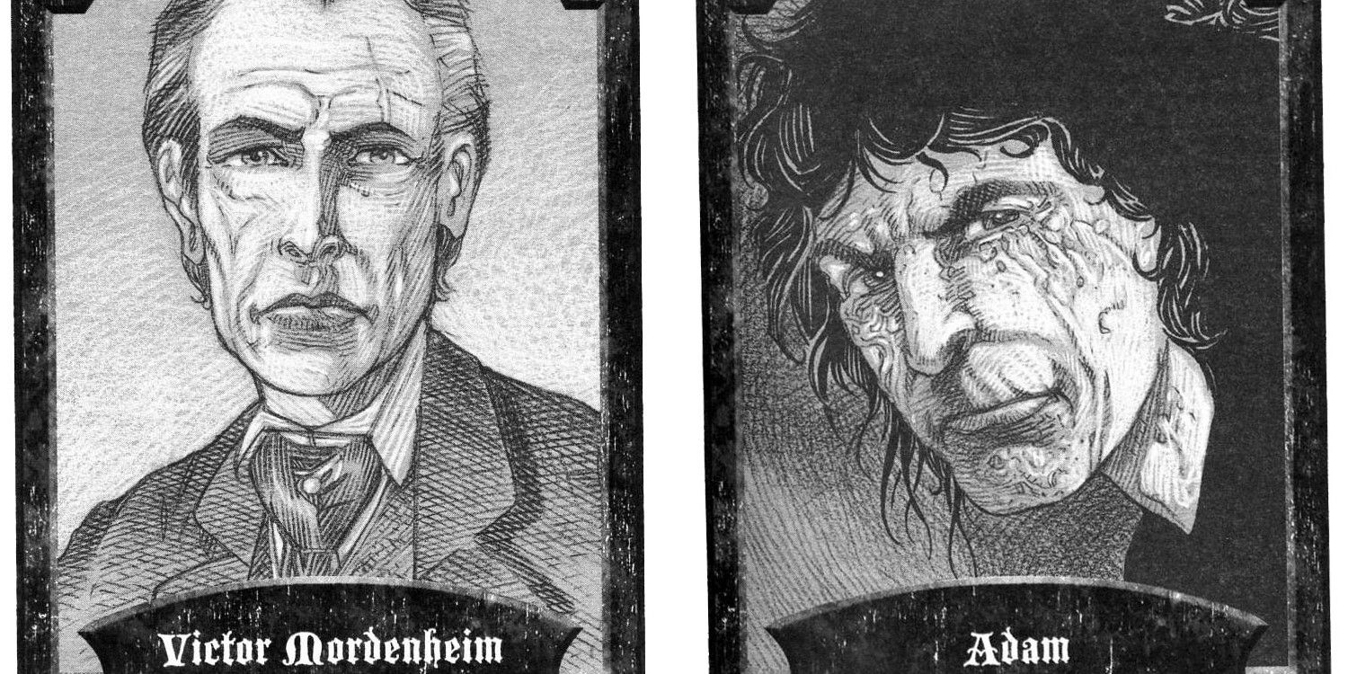 D&amp;D Ravenloft Lamordia Is Ideal For Frankenstein Fans - The Old Dr And Monster Of Second Edition