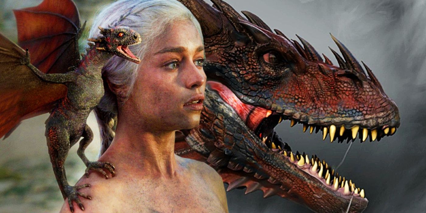 Daenerys and Dragons in Game of Thrones and House of the Dragon
