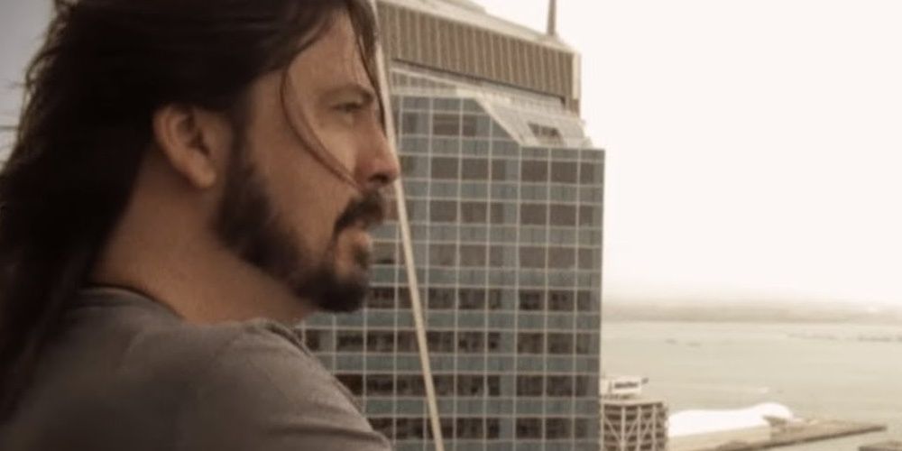 Dave Grohl in These Days music video 