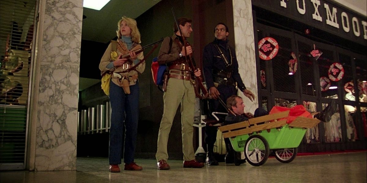 Survivors at the mall in the original Dawn of the Dead