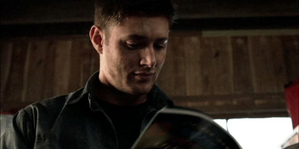 Dean finds and reads a copy of Busty Asian Beauties in a convenience store in Supernatural