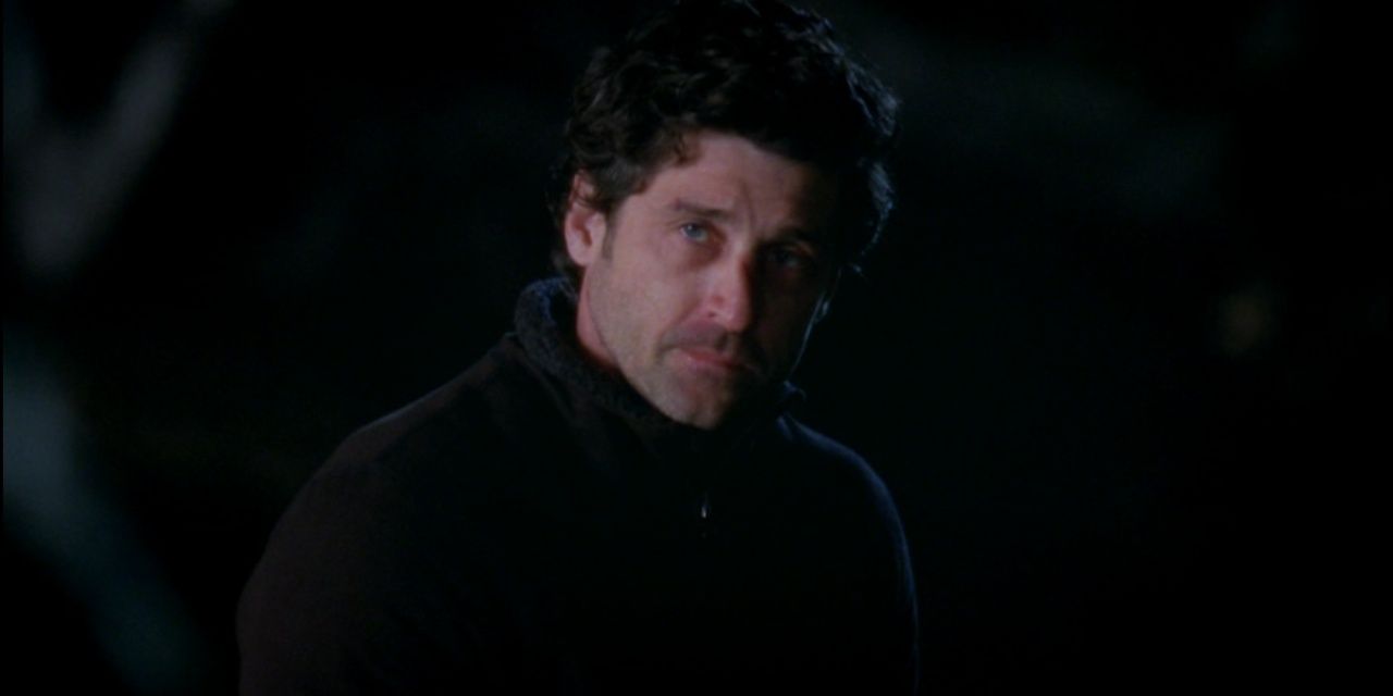 Derek looks depressed