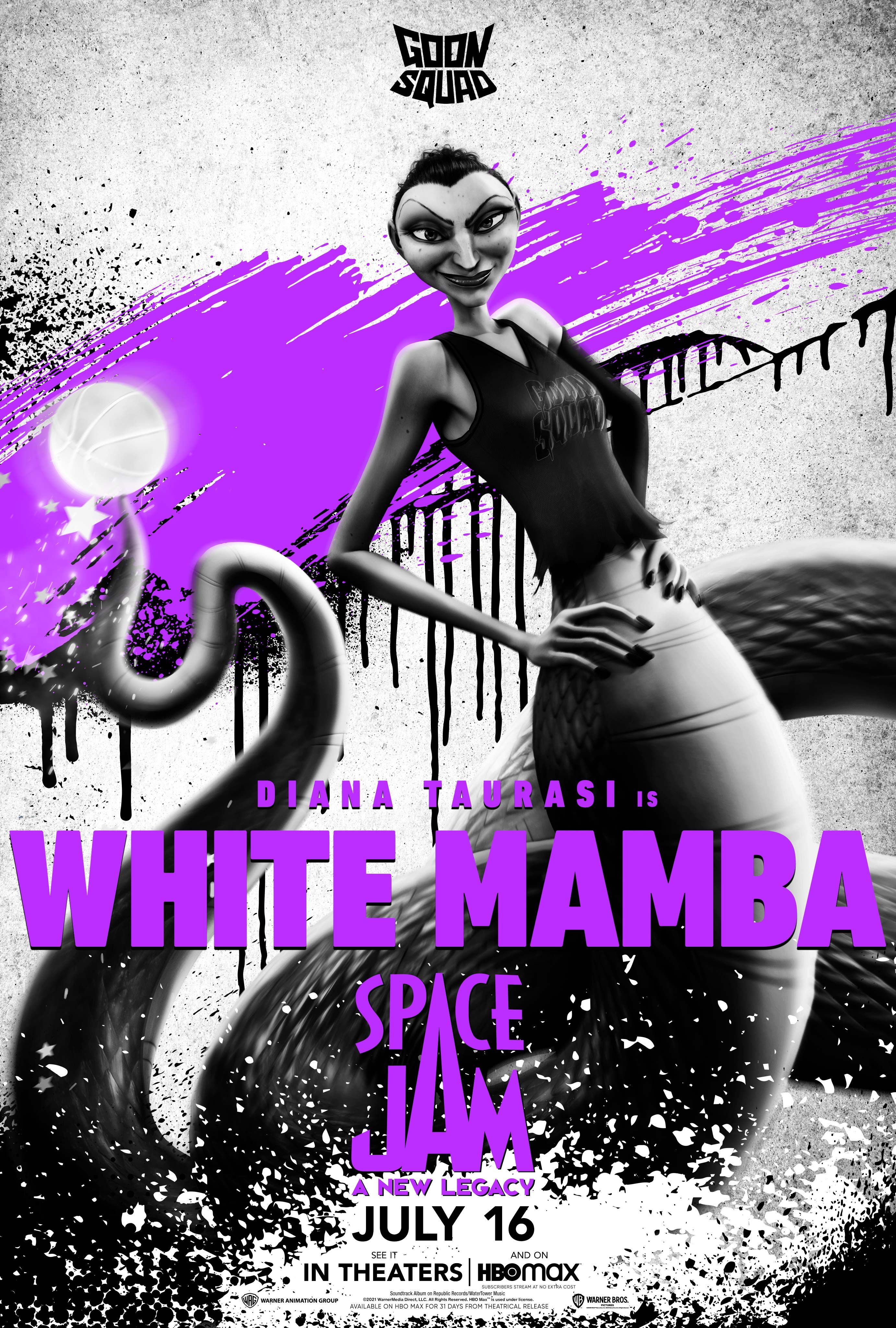 Diana Taurasi as White Mamba in Space Jam 2