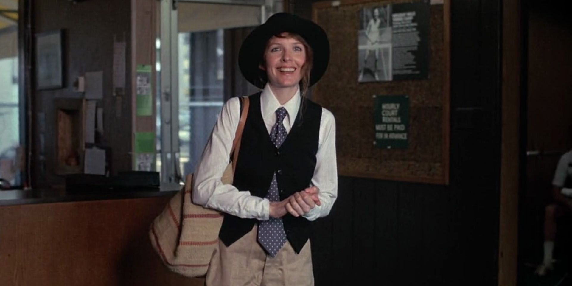 Annie Hall says her iconic phrase