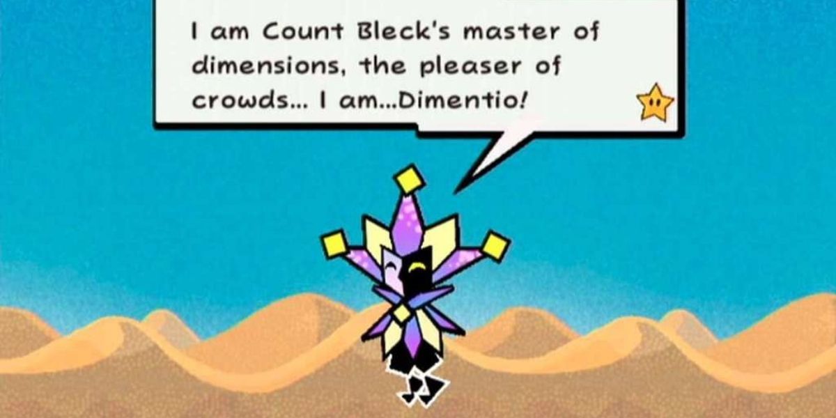 Dimentio reveals his identity