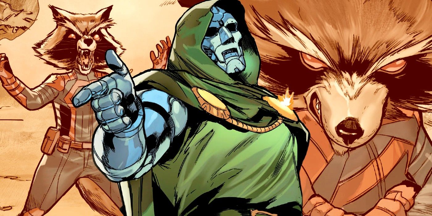 Doctor Doom Rocket Raccoon Guardians of the Galaxy (1)