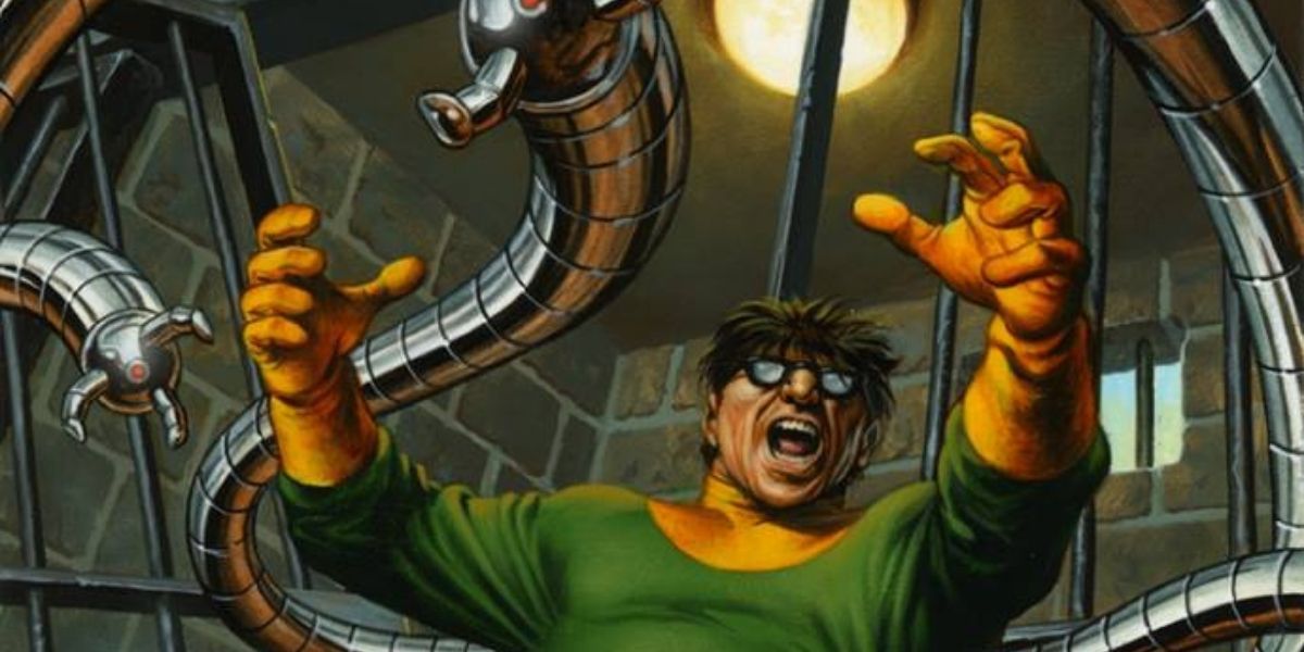 Doctor Octopus flails its mechanical arms