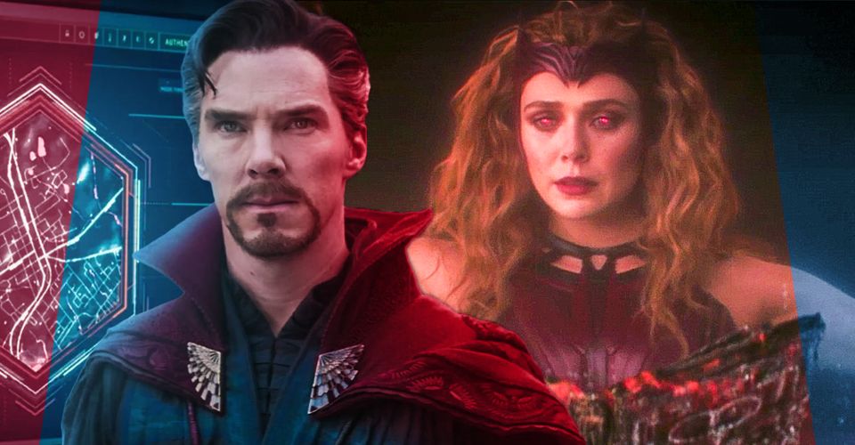 Doctor Strange and Scarlet Witch in WandaVision edit