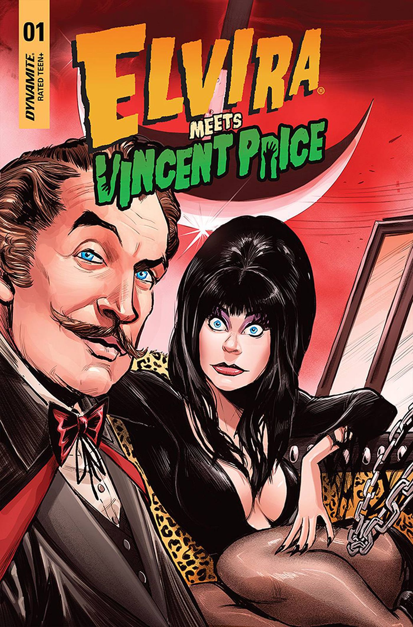 Elvira Meets Vincent Price #1 Cover B