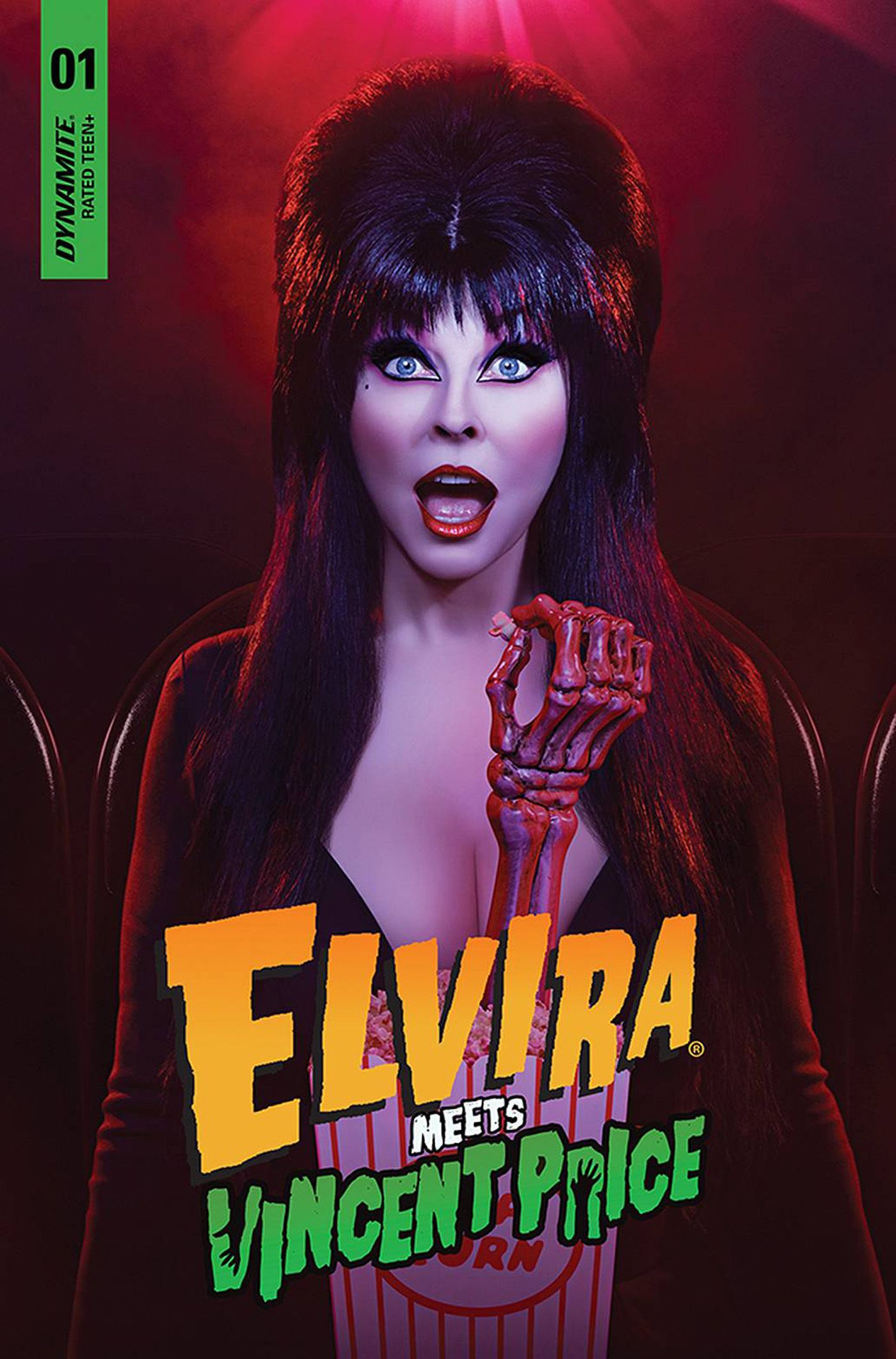 Elvira Meets Vincent Price #1 Cover D