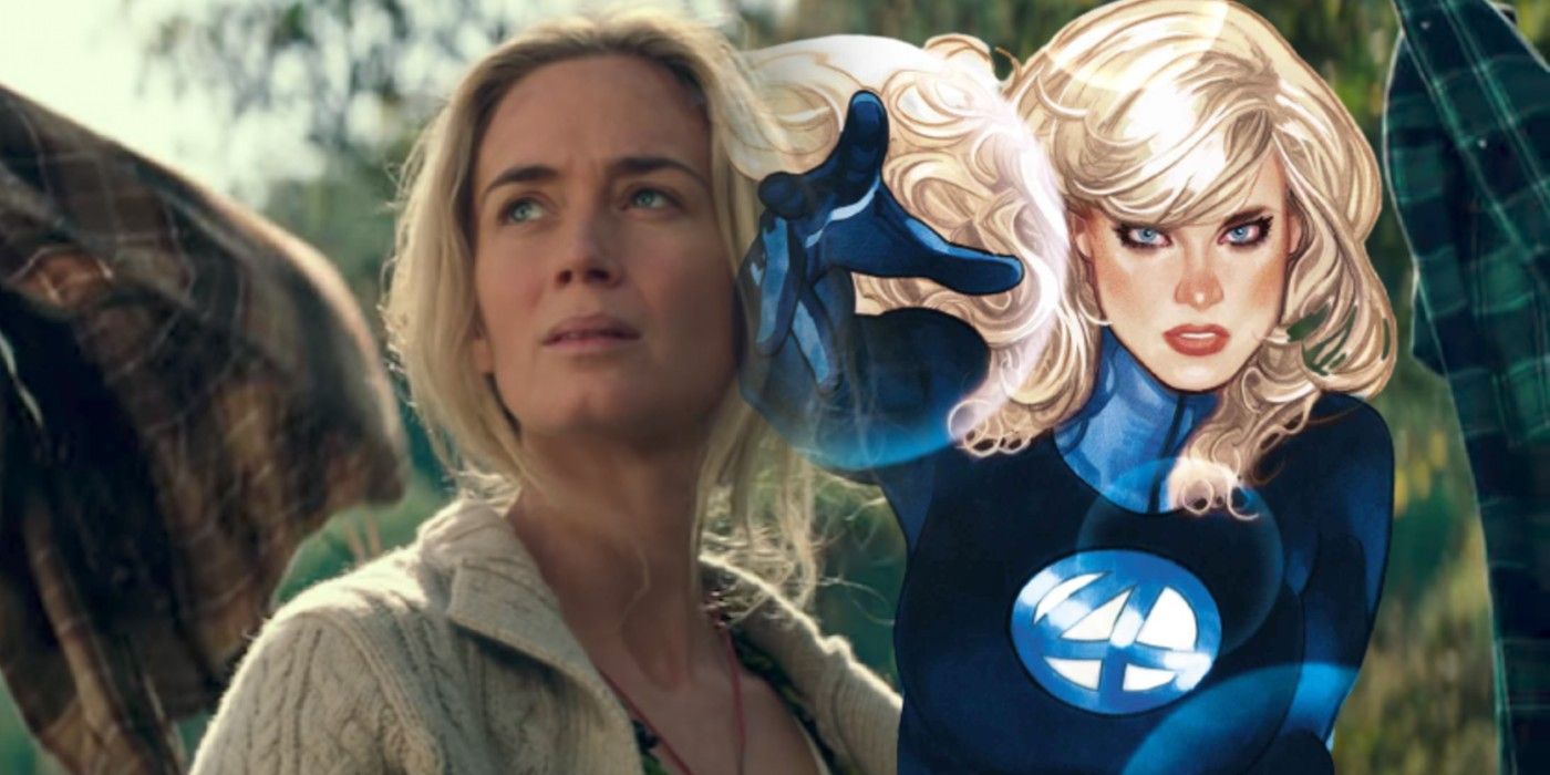 Emily Blunt Invisible Woman Fantastic Four