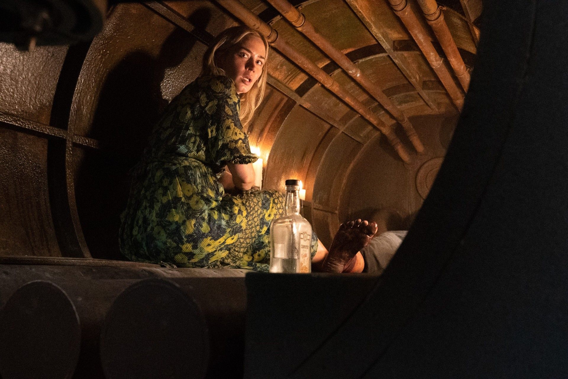 Quiet Place 2 Photo Shows Emily Blunt’s Underground Hideout