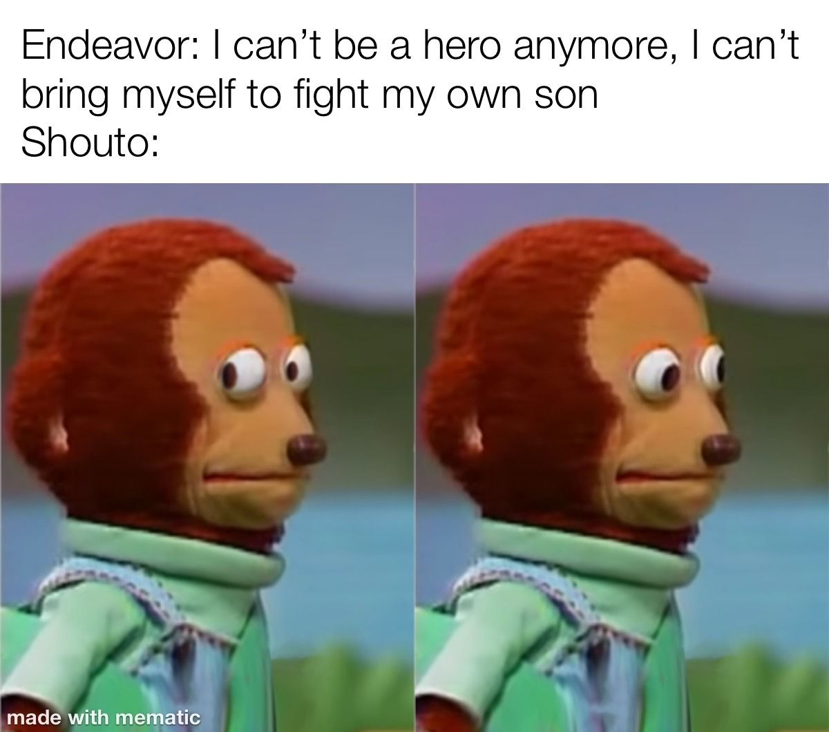 Endeavor Deserves An Awkward Stare meme