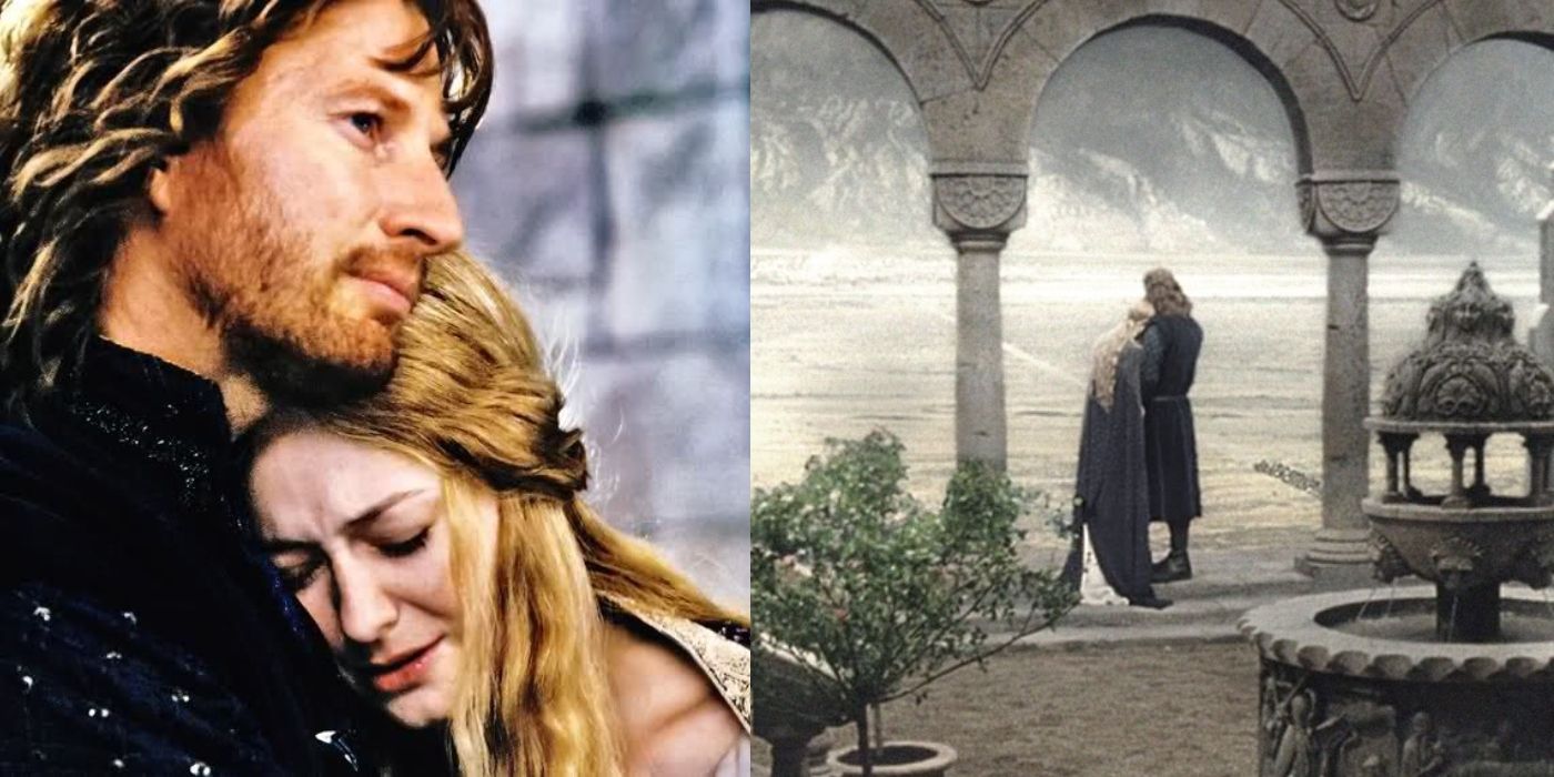 Eowyn and Faramir in the Houses of Healing