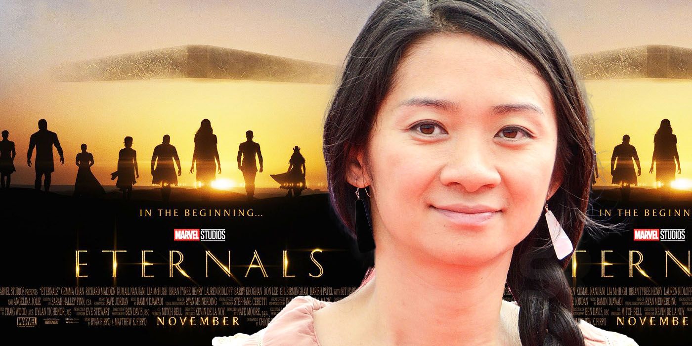 Eternals why Chloe Zhao double writing credit