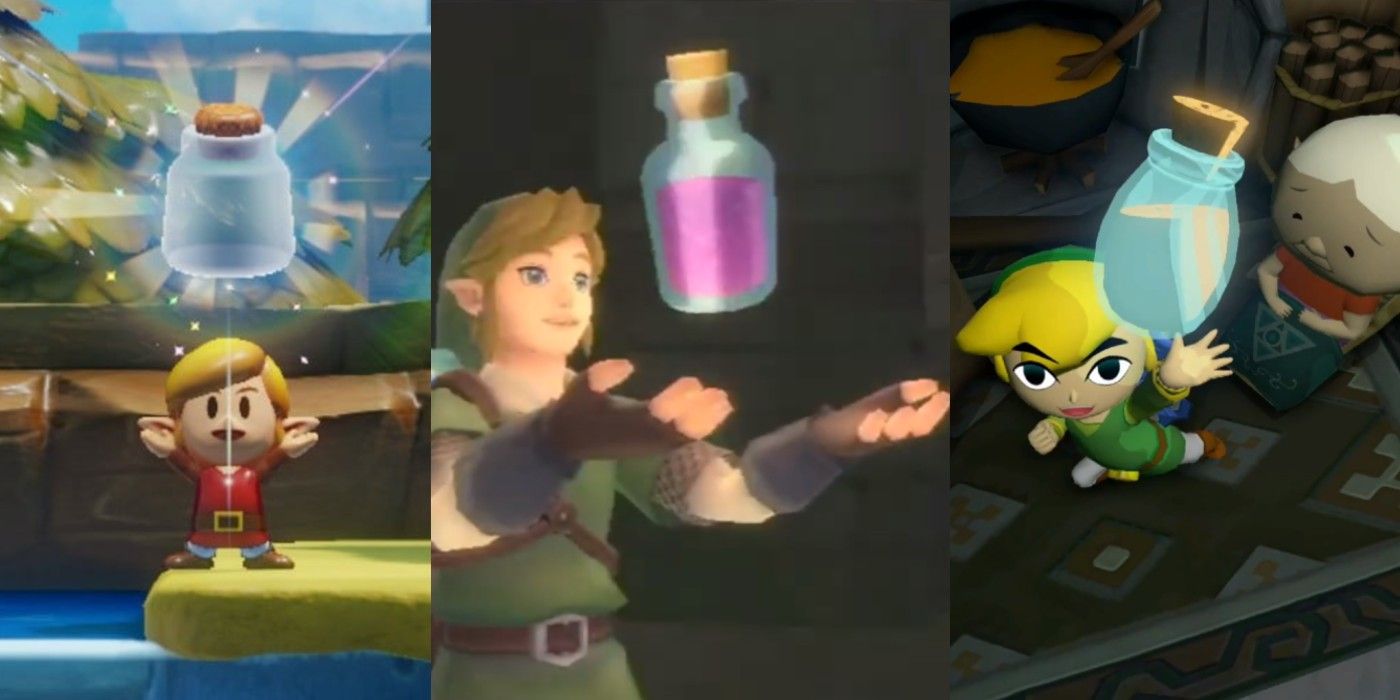 Everything Zelda's Link Puts In Bottles
